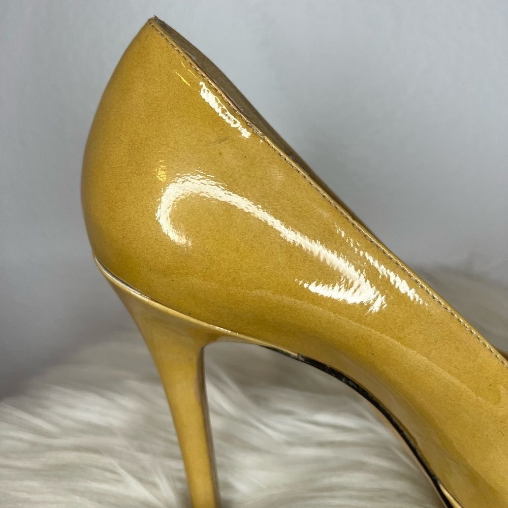 Stuart Weitzman Yellow Patent Leather Pumps​​​ - Picture 11 of 16